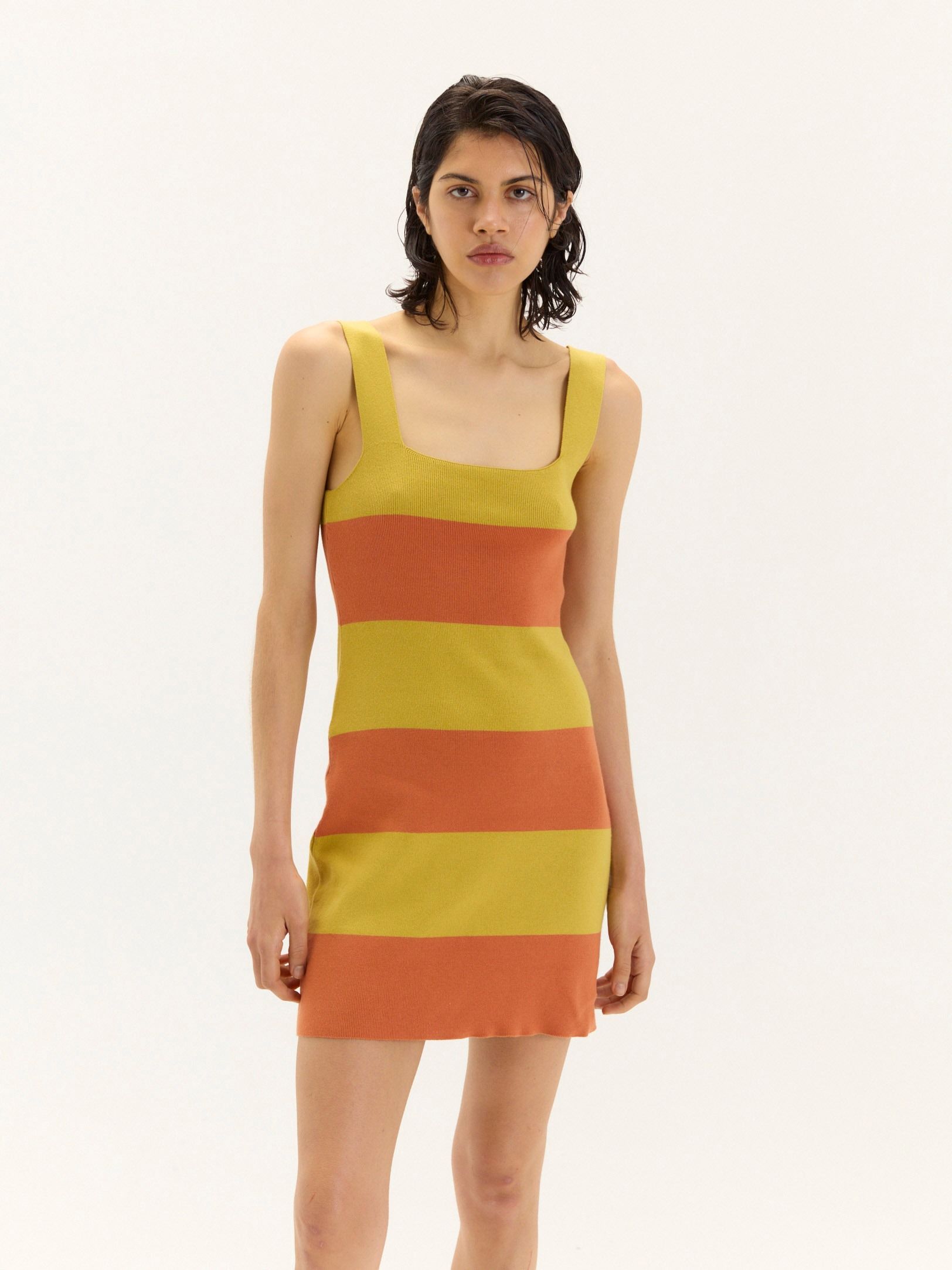 Vestido Alfonsa Rayado